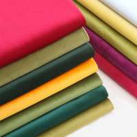 High-end 58 colors polyester solid dyed fabrics velvet fabric price per meter for sofa home textile