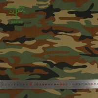 Hot selling digital printed brushed knit camo canvas waterproof fabric