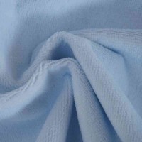 Waterproof Baby Blue Tpu Laminated Coral Velvet Fabric